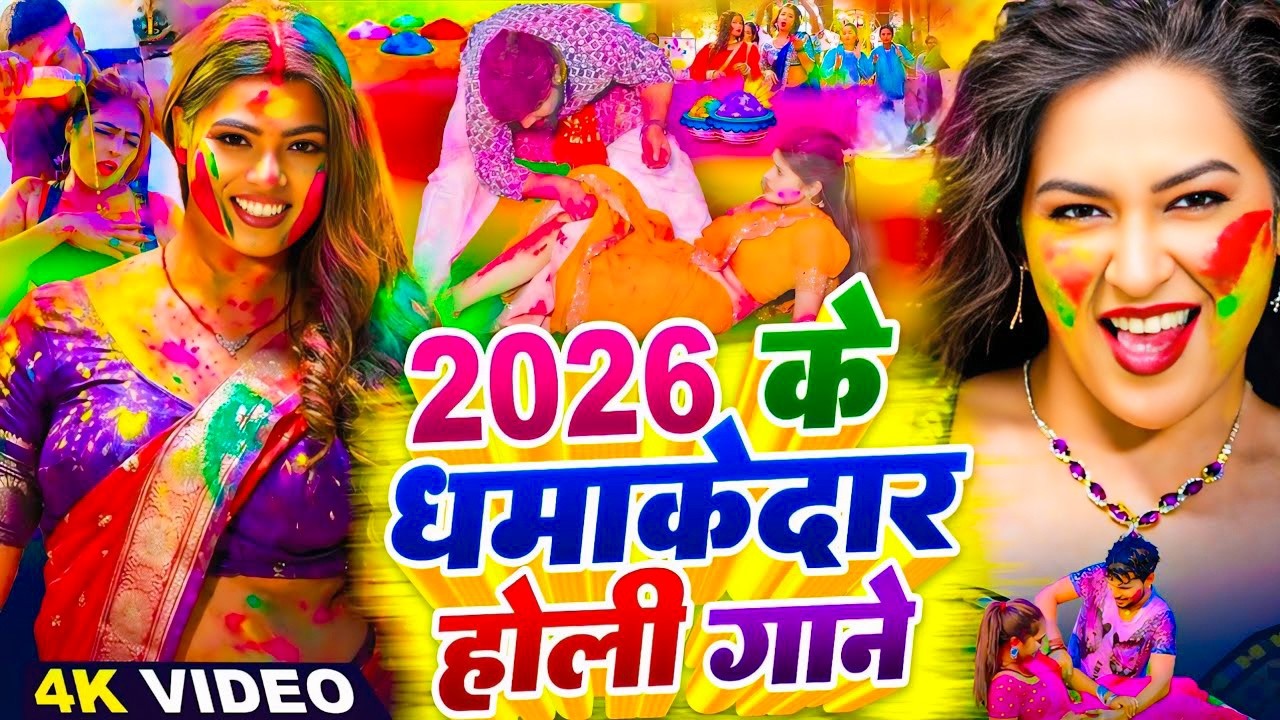 #Video भोजपुरी होली गीत 2026 | Holi New Song 2026 |#Holi Song | Holi Ke Gana 2026 #Holi Dj Song 2026