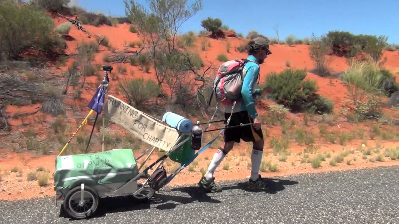 Running through Australia
