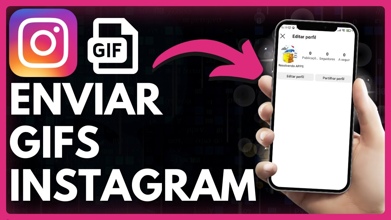 Como Enviar GIFs no Instagram | R&aacute;pido e F&aacute;cil!