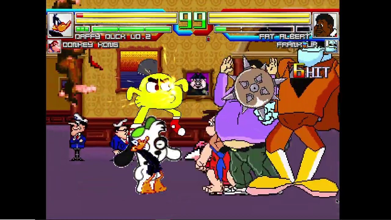 Mugen Battle #3191: Team D vs Team F