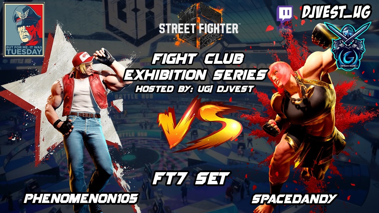 SF6 Fight Club Exhibition Series - Phenomenon105 VS SpaceDandy FT7 Set