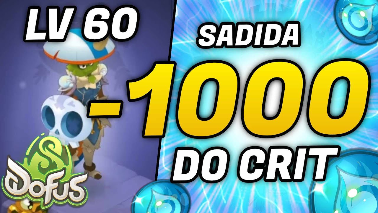 -1000 au LV 60 ?! Sadida EAU DO CRIT sur DOFUS 3