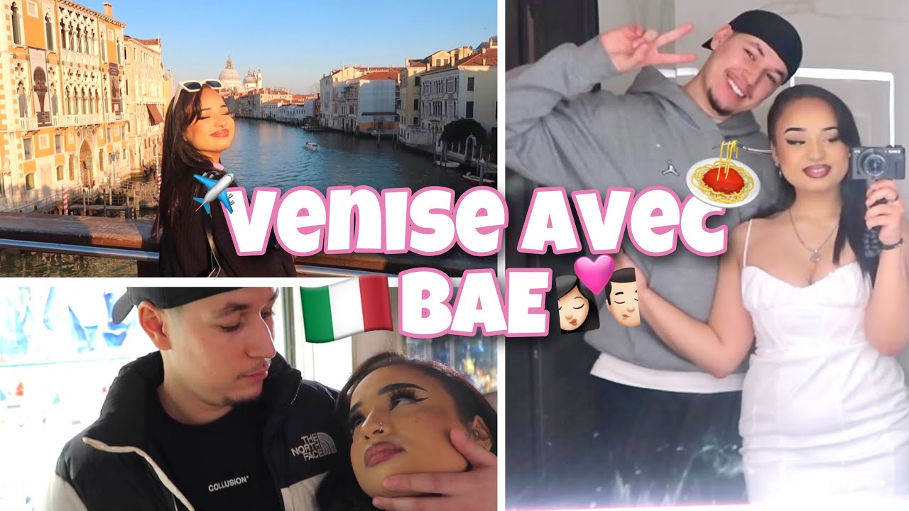 VLOG: WEEK-END À VENISE AVEC BAE (NOTRE BEST VLOG!!)
