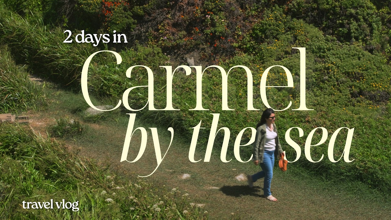 2 day getaway to Carmel 🌊 | Hidden Gems, Cafe Hopping, and Otters | Travel VLOG