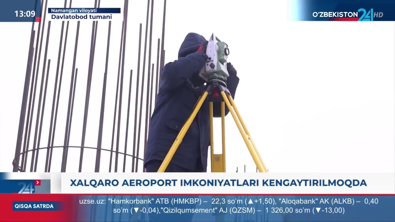 Ахborot 24 | Namangan xalqaro aeroport imkoniyatlari kengaytirilmoqda