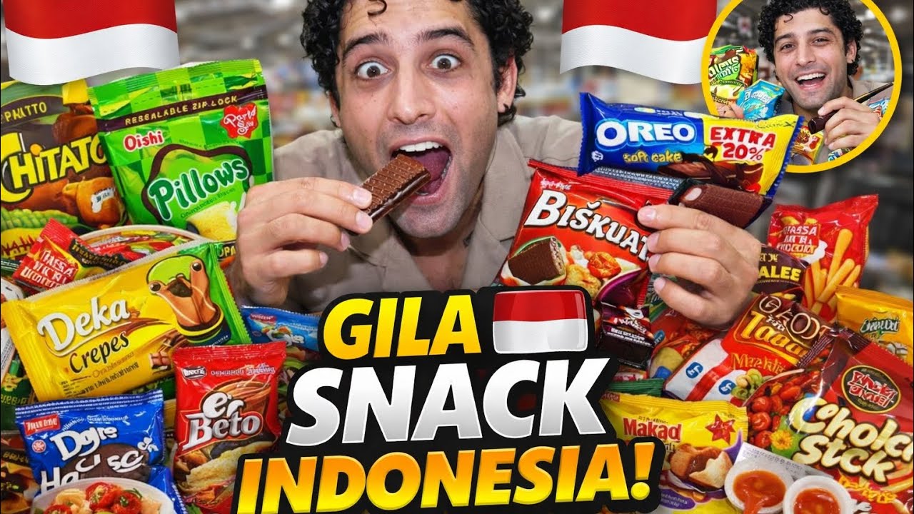 🇹🇷Bule TURKI Mencoba Jajanan 🇮🇩INDONESIAN TERKENAL di jakarta !