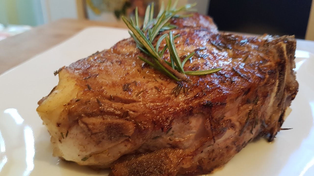 Giant Veal Steak & Marinade Recipe