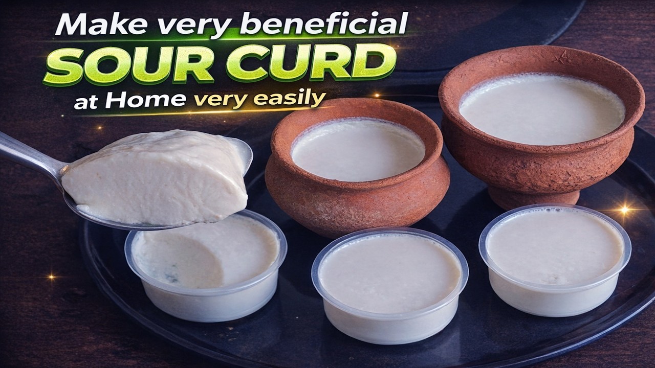 Perfect Card Recipe | Easy Homemade Sour Yogurt at Home