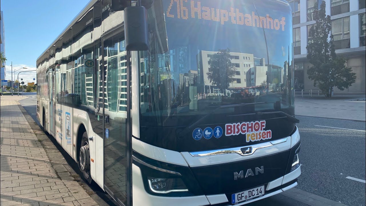 Bischof-Reisen Wolfsburg Bus|Mitfahrt Linie 216 Wolfsburg Hauptbahnhof ➡️Neindorf Schule