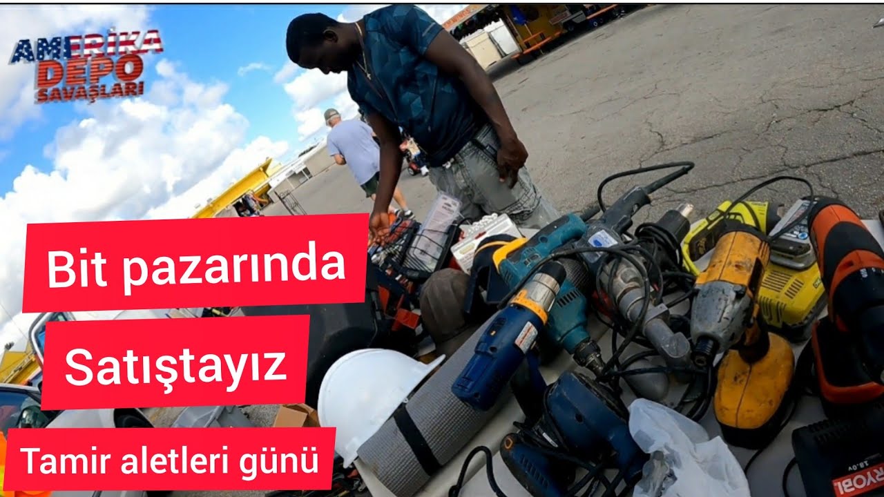Bit pazarı tamir aletleri günü satıştayız