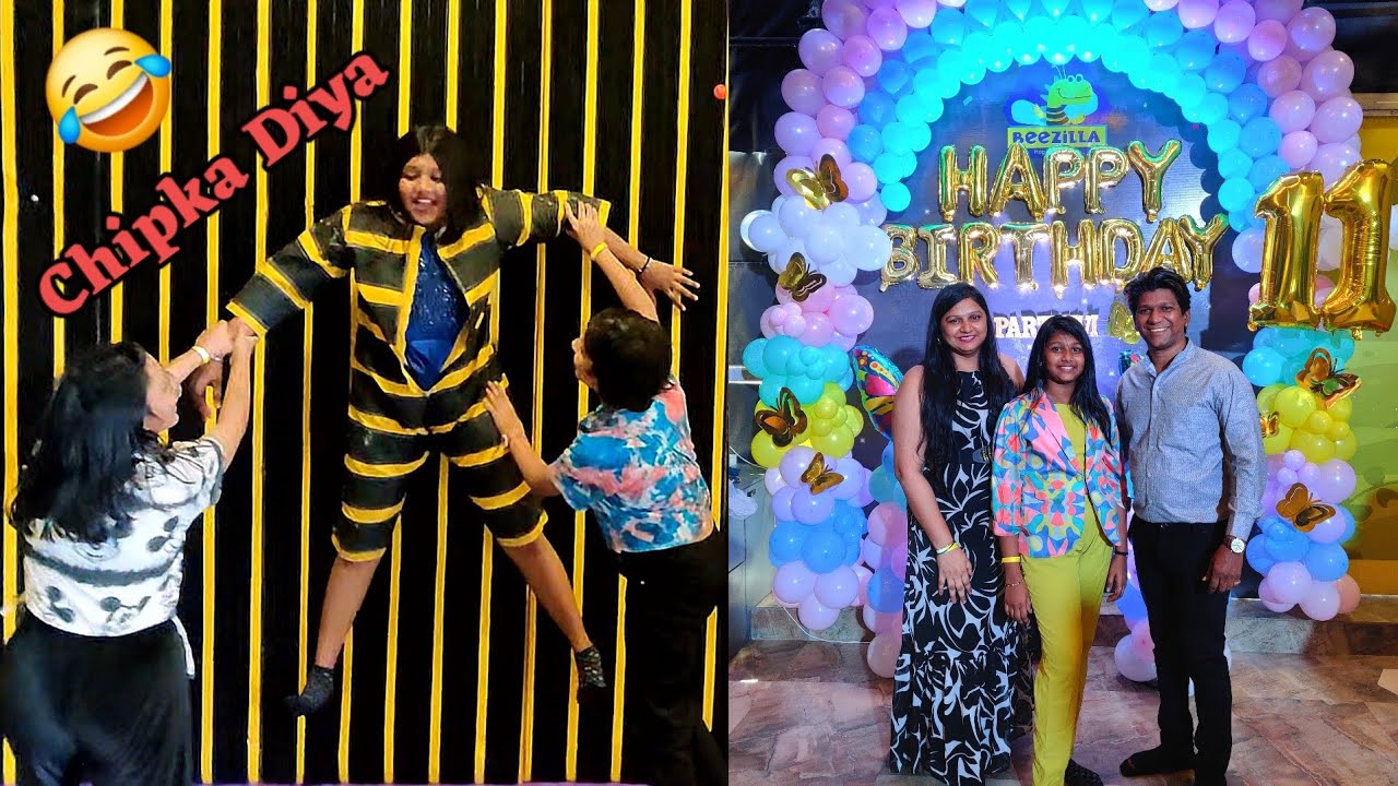 Parthu Ko Diwar Pe Chipka Diya 💃🤣😅| Birthday Ke Din 🎂 😜