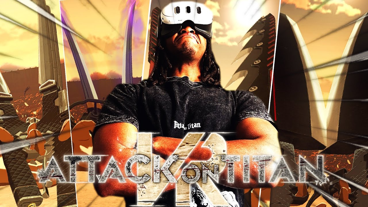 DESTROYING TITANS WITH ALL BLADES | Attack On Titan VR: Unbreakable