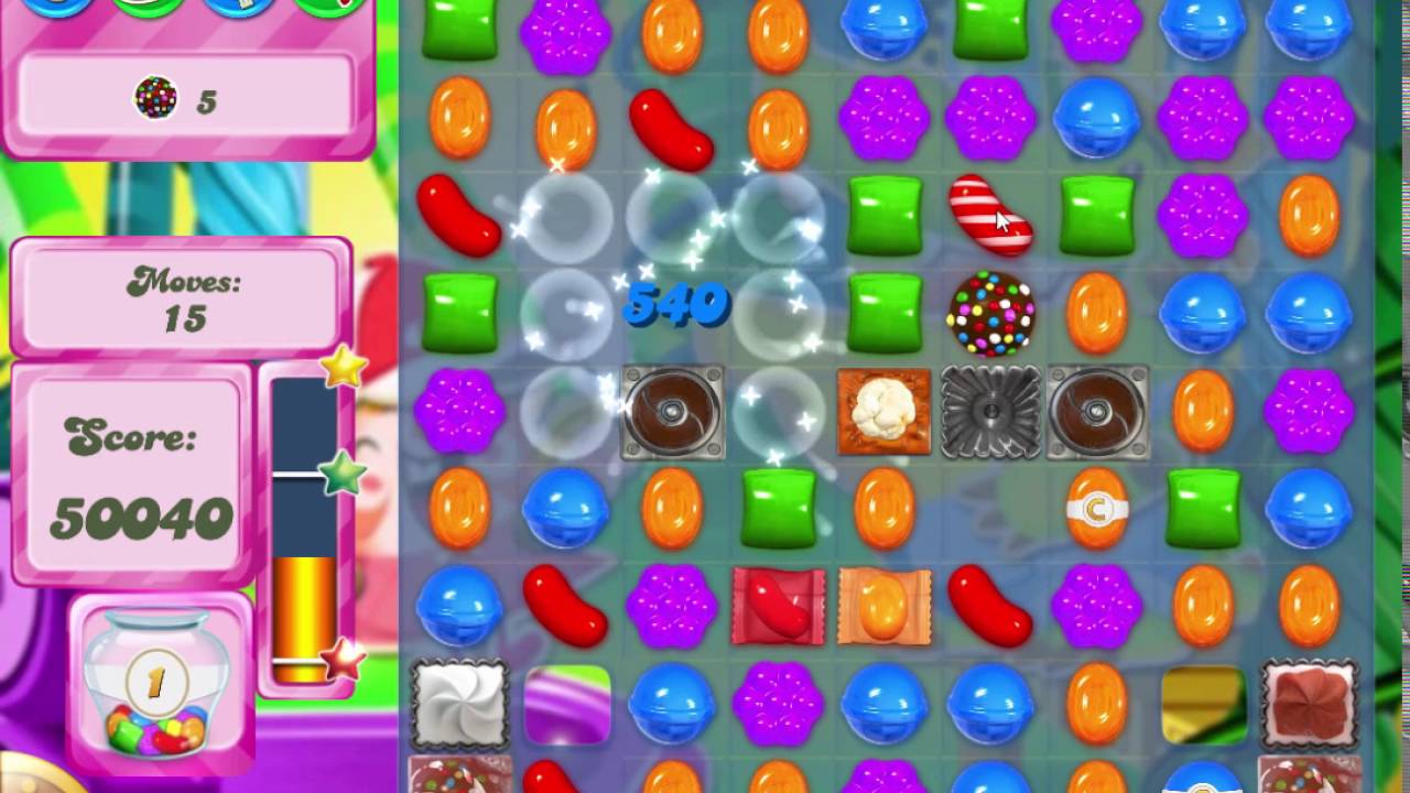 Candy Crush Saga Level 415 Collect all orders!
