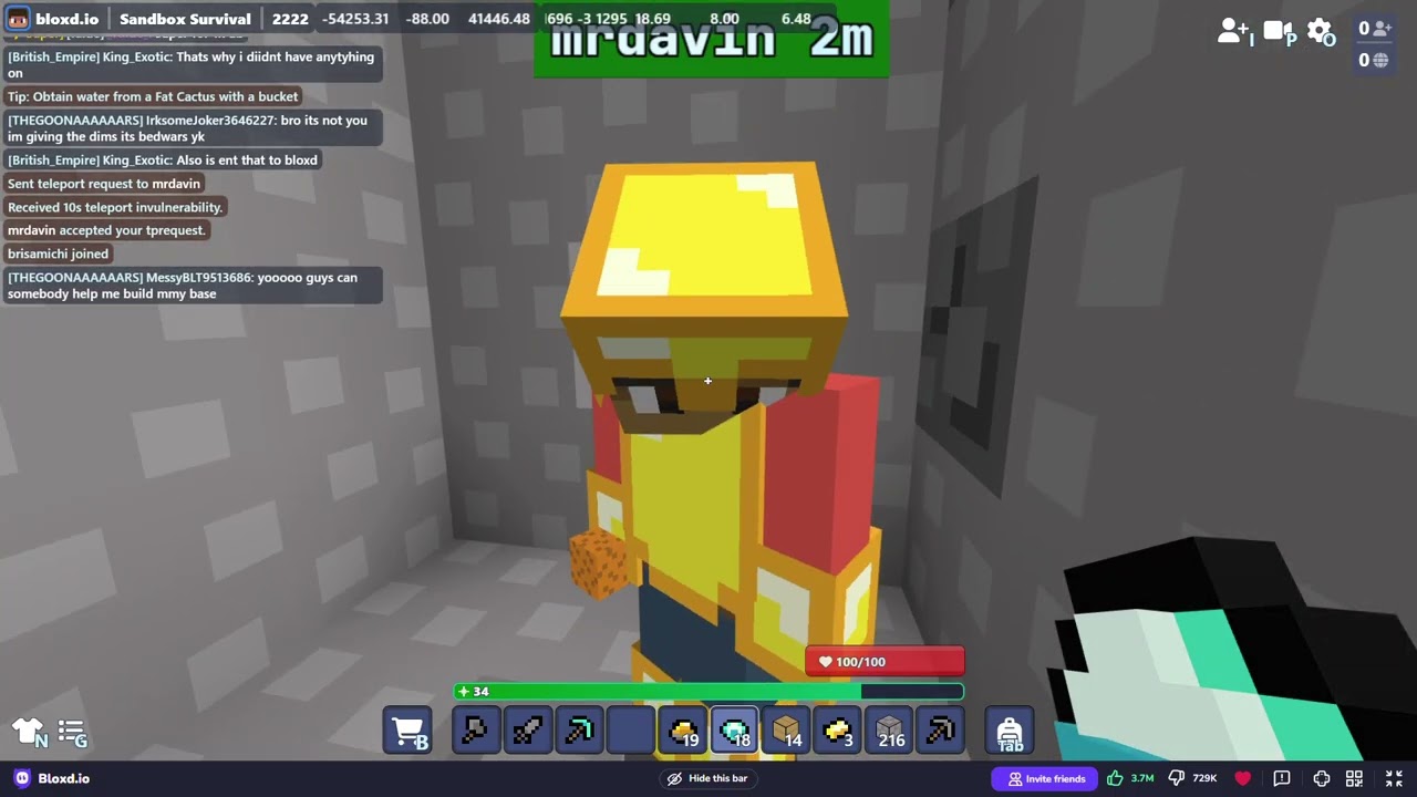 Crazy Games   Bloxd io 🔲 Play on CrazyGames 2025 06 06 20 50 58