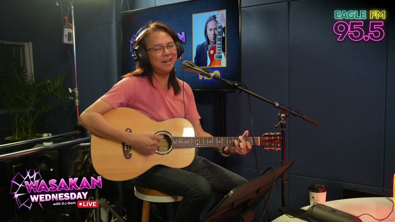 EAGLE FM 95.5 LIVE: PIDO LALIMARMO performs BLUER THAN BLUE
