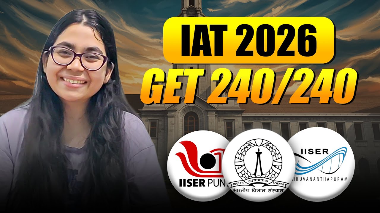 IAT 2026: Most Important Chapters for PCMB | Score 200+ Strategy