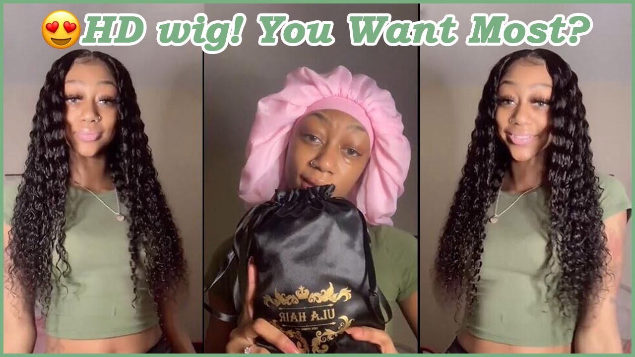 Undetectable Lace!!😆Thick Density HD Lace Wig Review #Ulahair Who Loves Curly Hair?