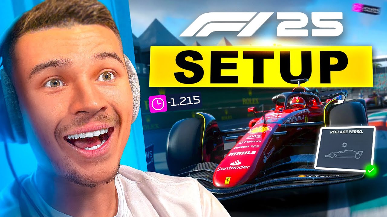 LES MEILLEURS SETUPS POUR TOUS LES CIRCUITS SUR F1 25 !!!