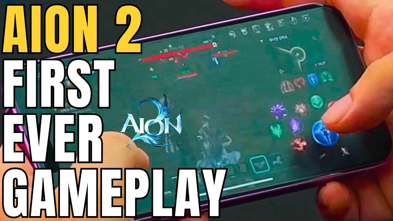 AION 2 First Ever Real Gameplay - MOBILE FOOTAGE + Honest First Impressions! (New MMORPG 2025)