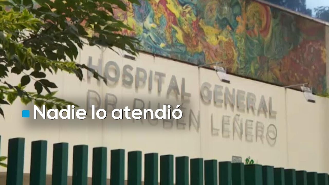 Murió en la puerta del hospital Rubén Leñero de la CDMX tras horas sin atención médica