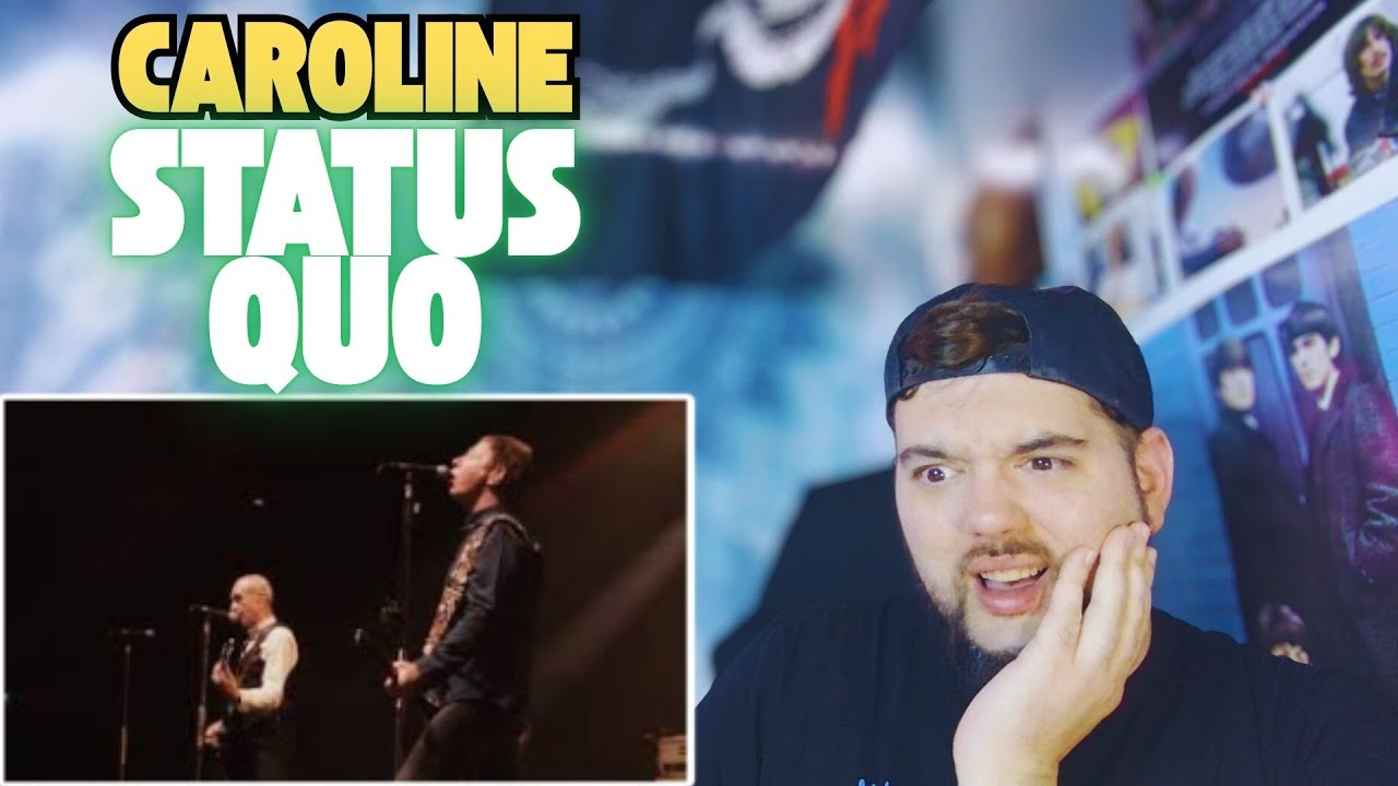 Status Quo «Caroline» вживую (реакция барабанщика-миллениала)