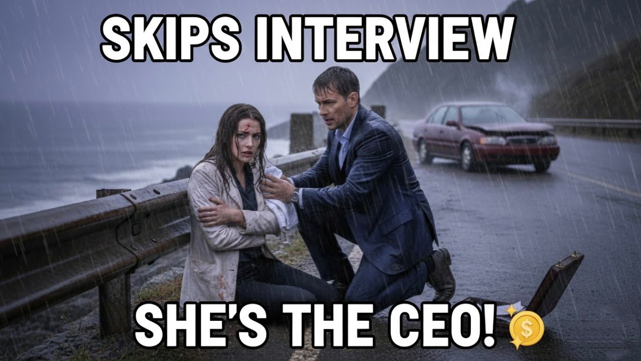 Single Dad Skipped His Big Interview to Save a Stranger — Hours Later, She Revealed She Was the CEO