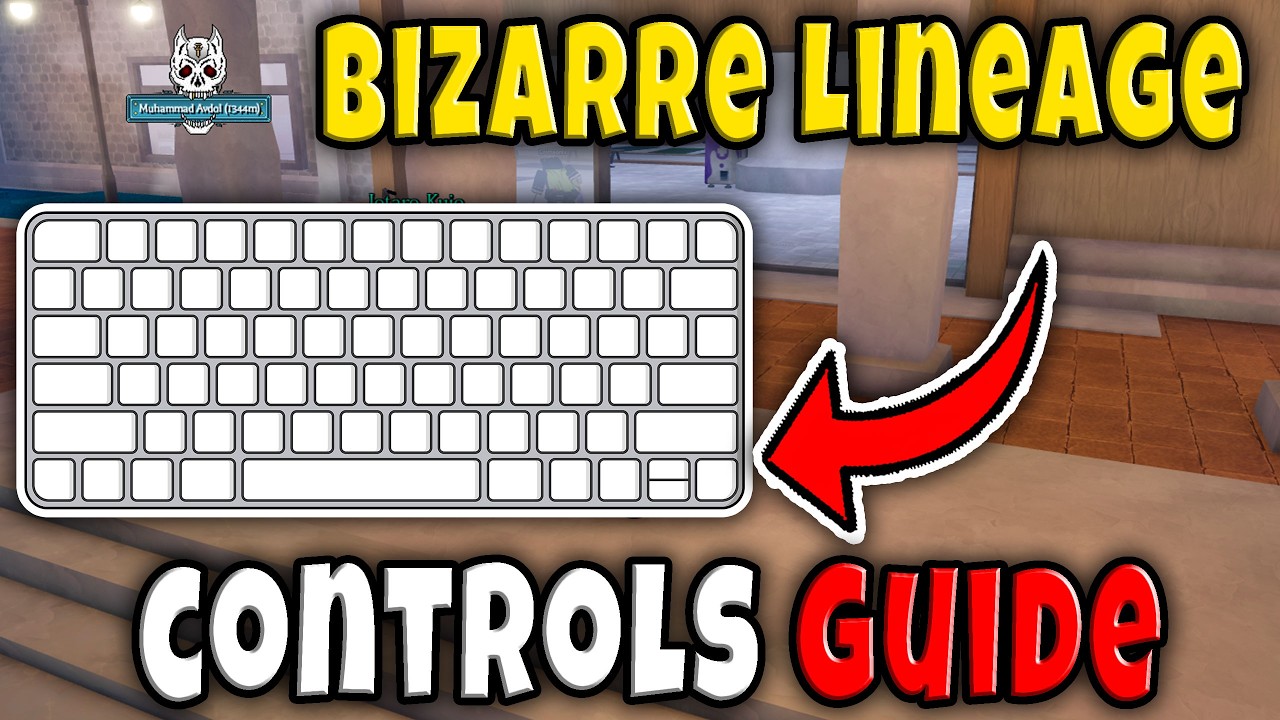 CONTROLS FULL GUIDE in BIZARRE LINEAGE Roblox