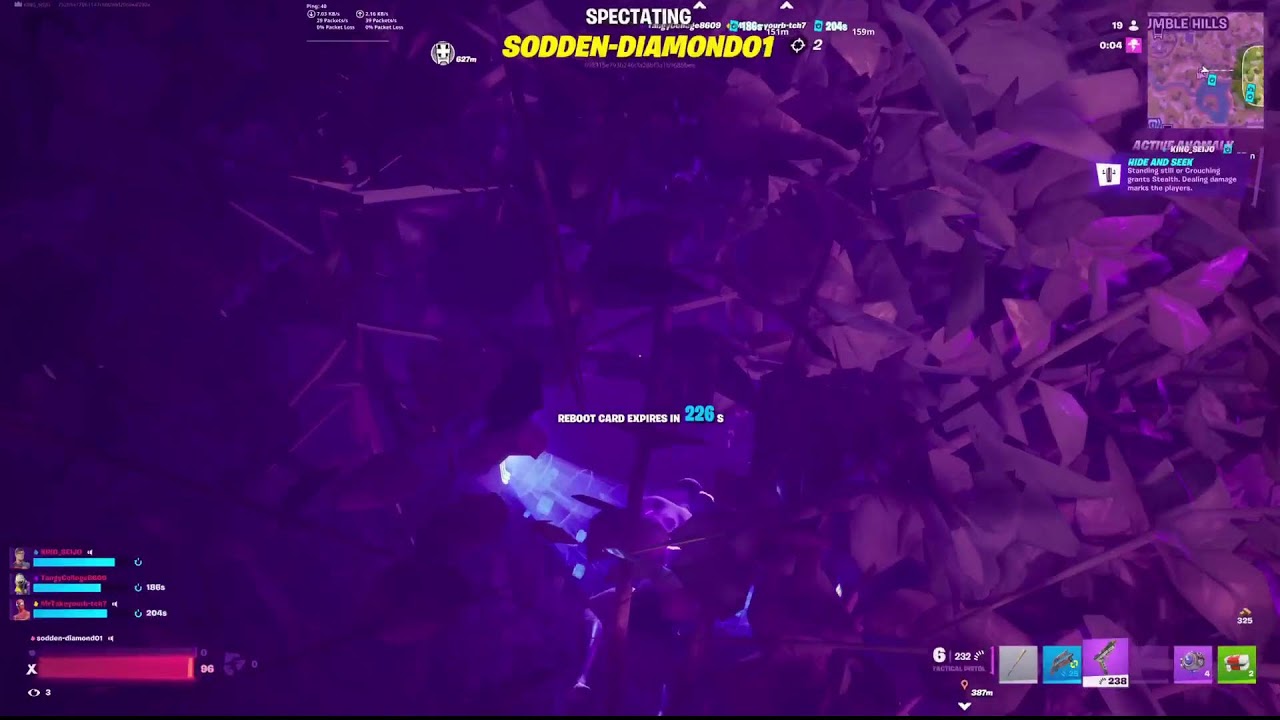 FORTNITE FIGHTING BOTS APPARENTLY