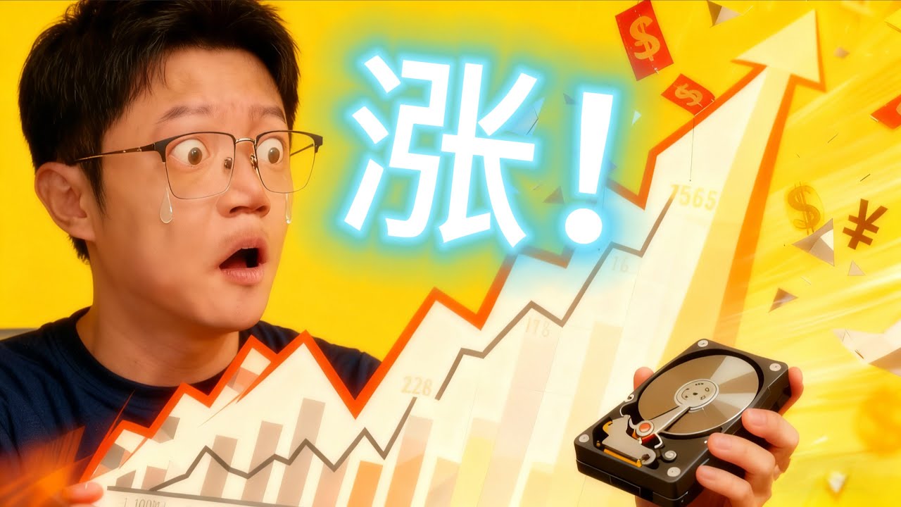 从¥200+涨到¥900+，本轮机械硬盘涨价有多猛？