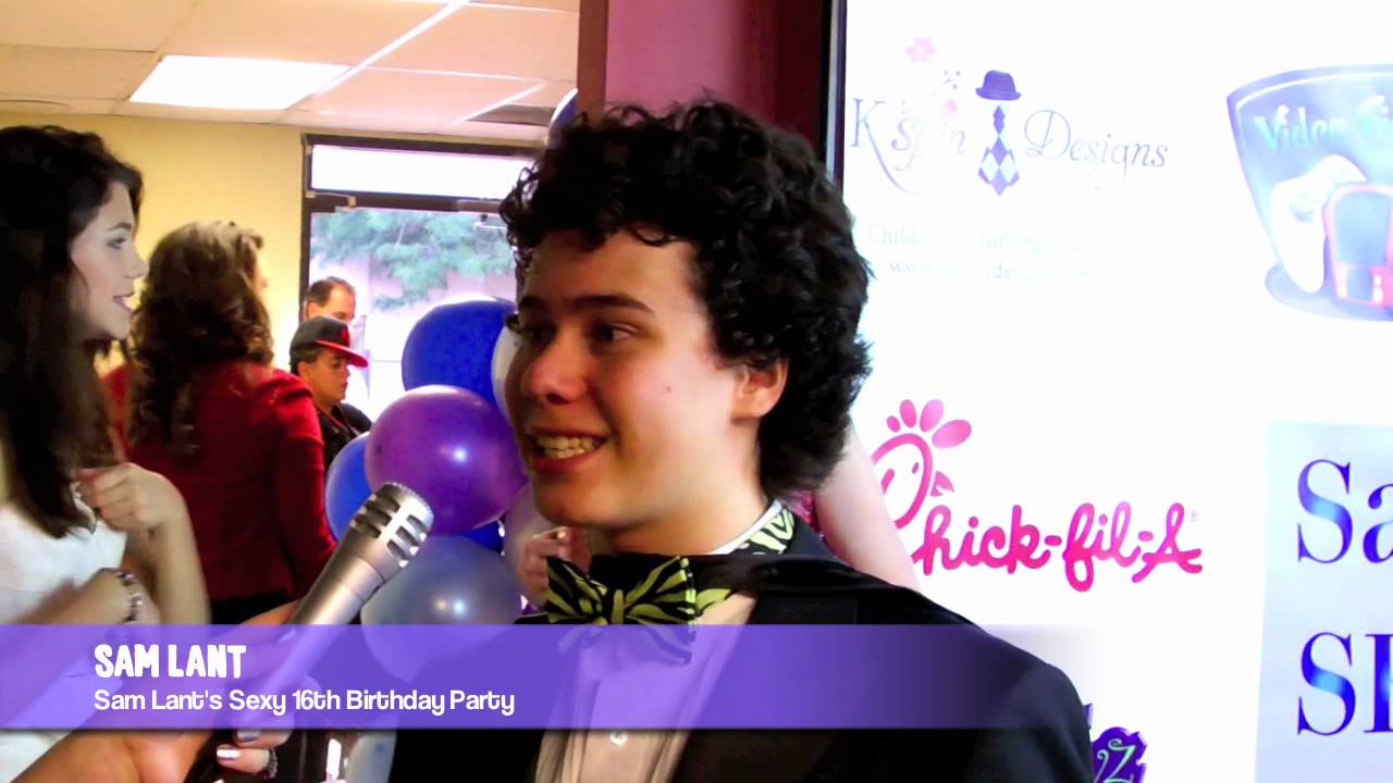 Sam Lant Celebrates His 16th Birthday!