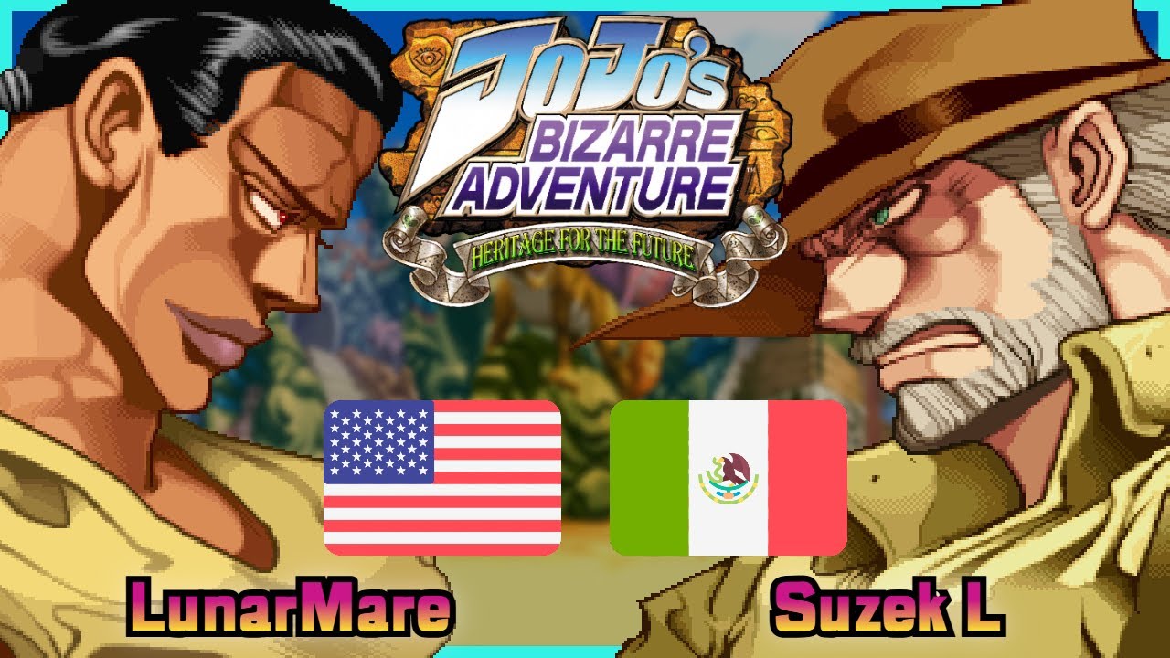 JoJo's Bizarre Adventure: Heritage for the Future | LunarMare 🇺🇸 VS 🇲🇽 Suzek L | FIGHTACDE