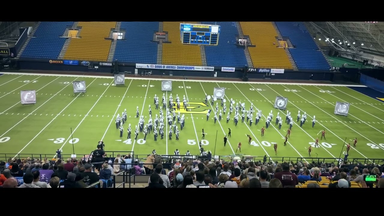 Pride of Mill Creek Marching Band Prelims Performance at Johnson City TN Competition