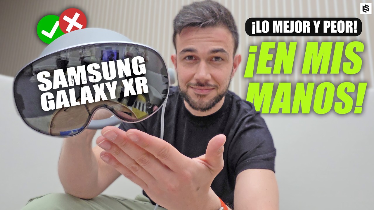 AL FIN!🔥SAMSUNG GALAXY XR: Primera REVIEW en ESPAÑOL