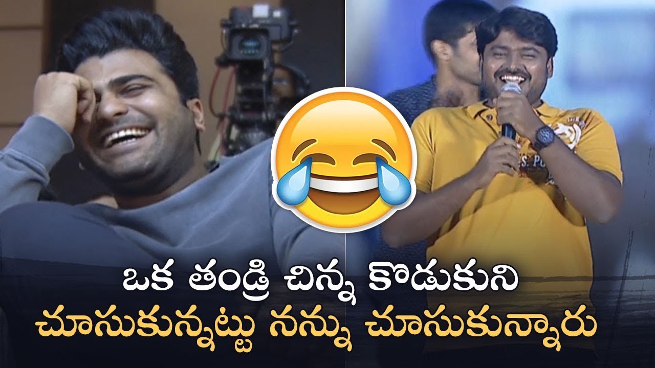 Comedian Sudarshan Hilarious Speech @ Ranarangam Pre Release Event | Manastars