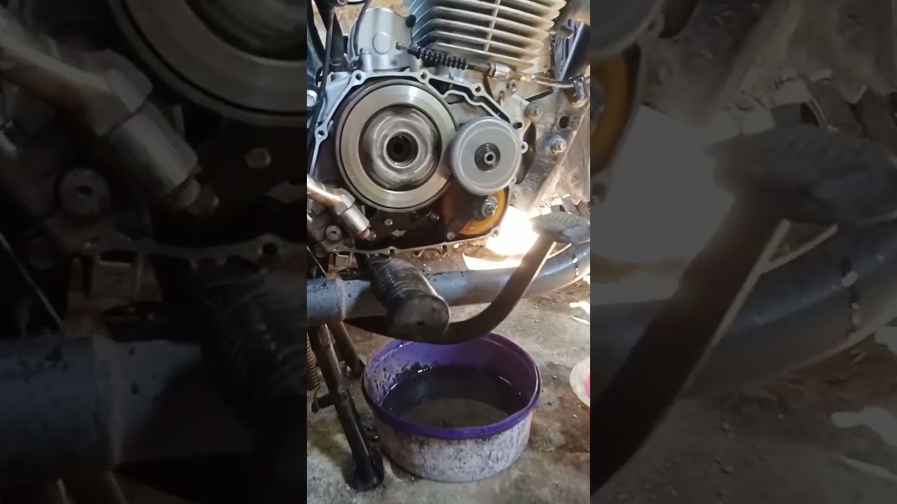 How a clutch motorcycle engine works👍👍👍