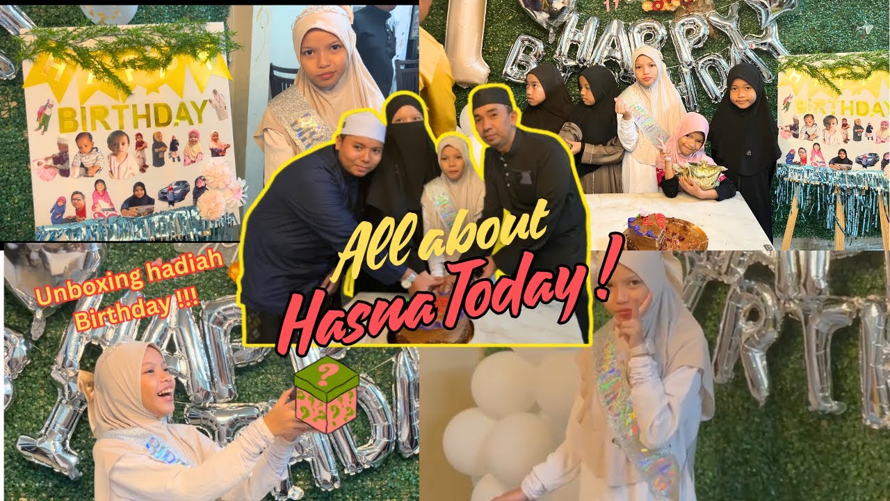 A SPECIAL DAY FOR HASNA | RIUH SATU RESTORAN ?!?!