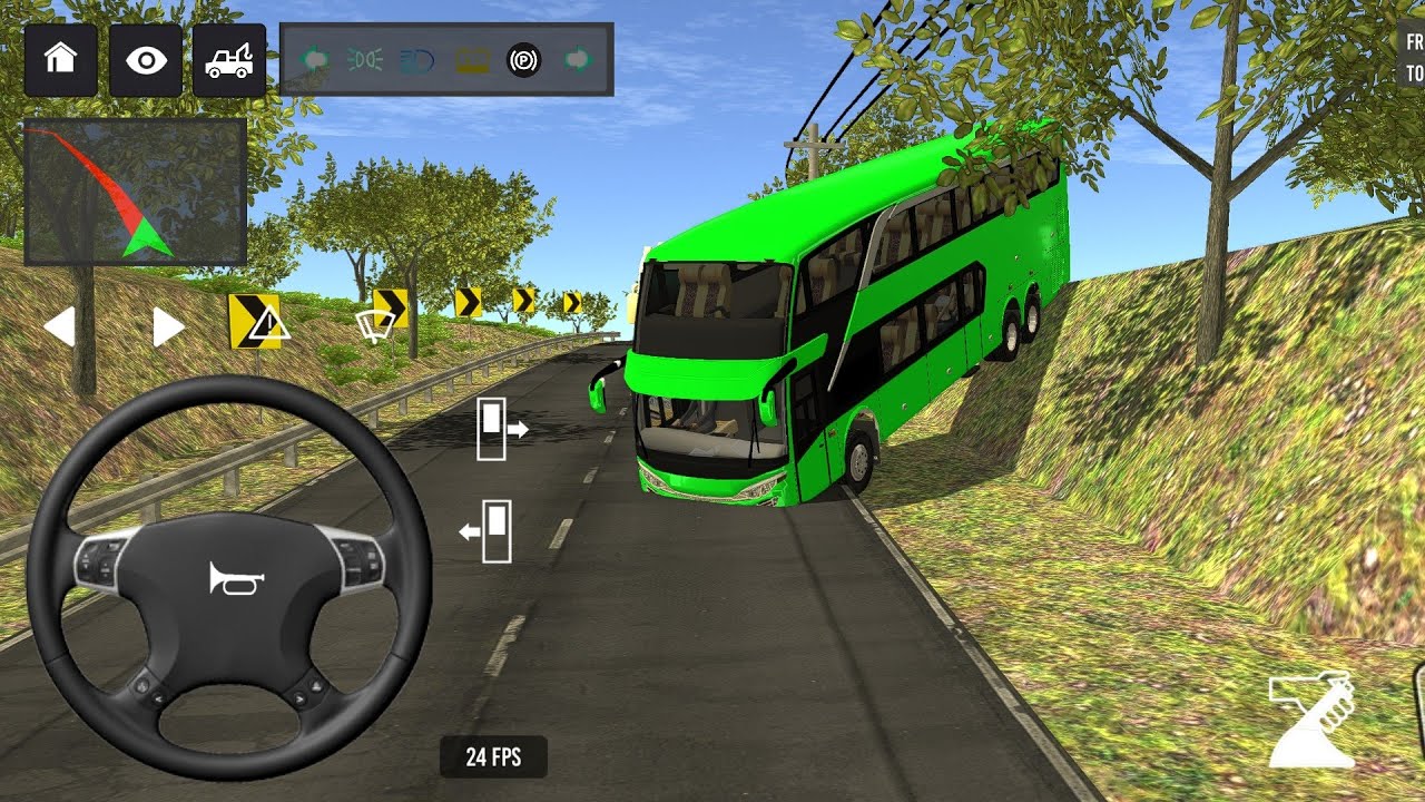 😲💥Bus simulator indonesia ll🤪 new bus simulator  indonesia ll euro coach bus #new  #simulator #games