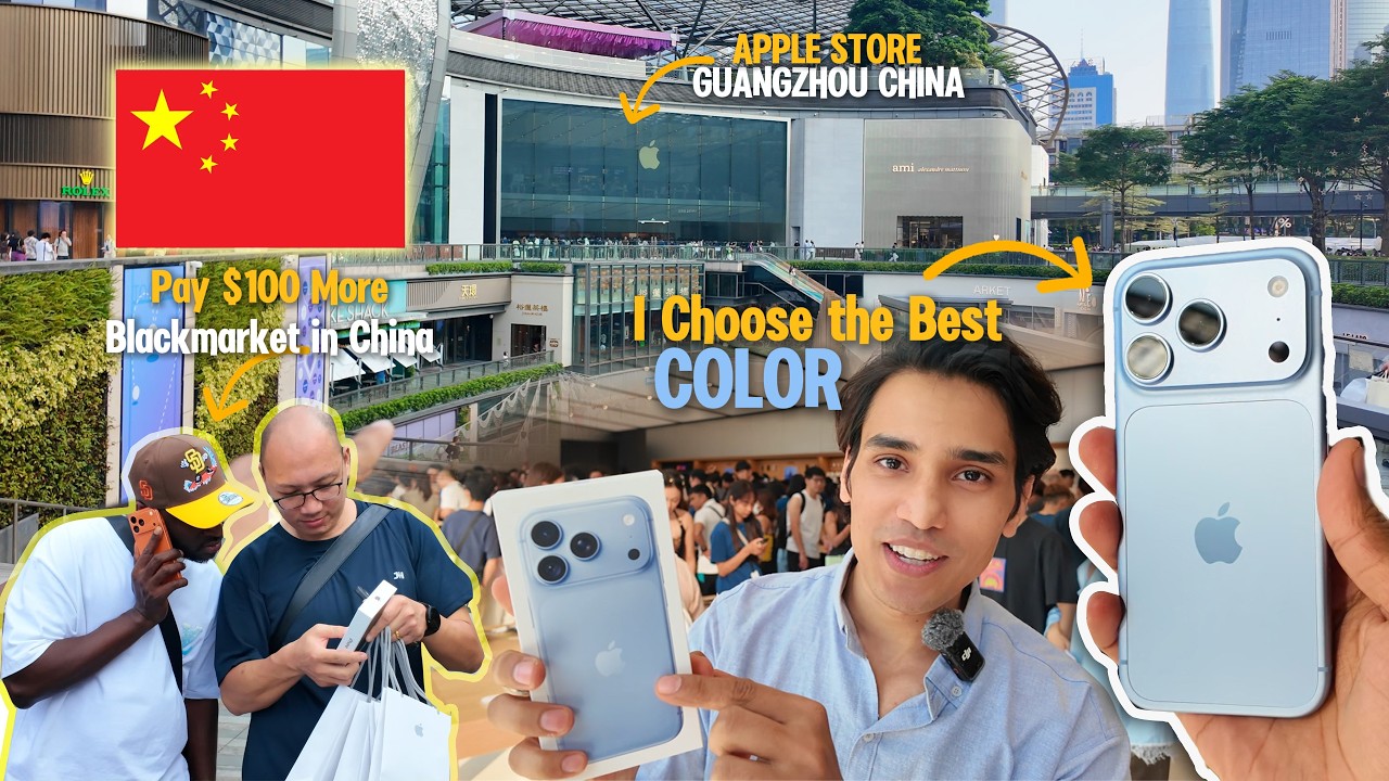 Я купил iPhone 18 Pro/Pro Max в Китае: но на самом деле переплатил 100$ на черном рынке!