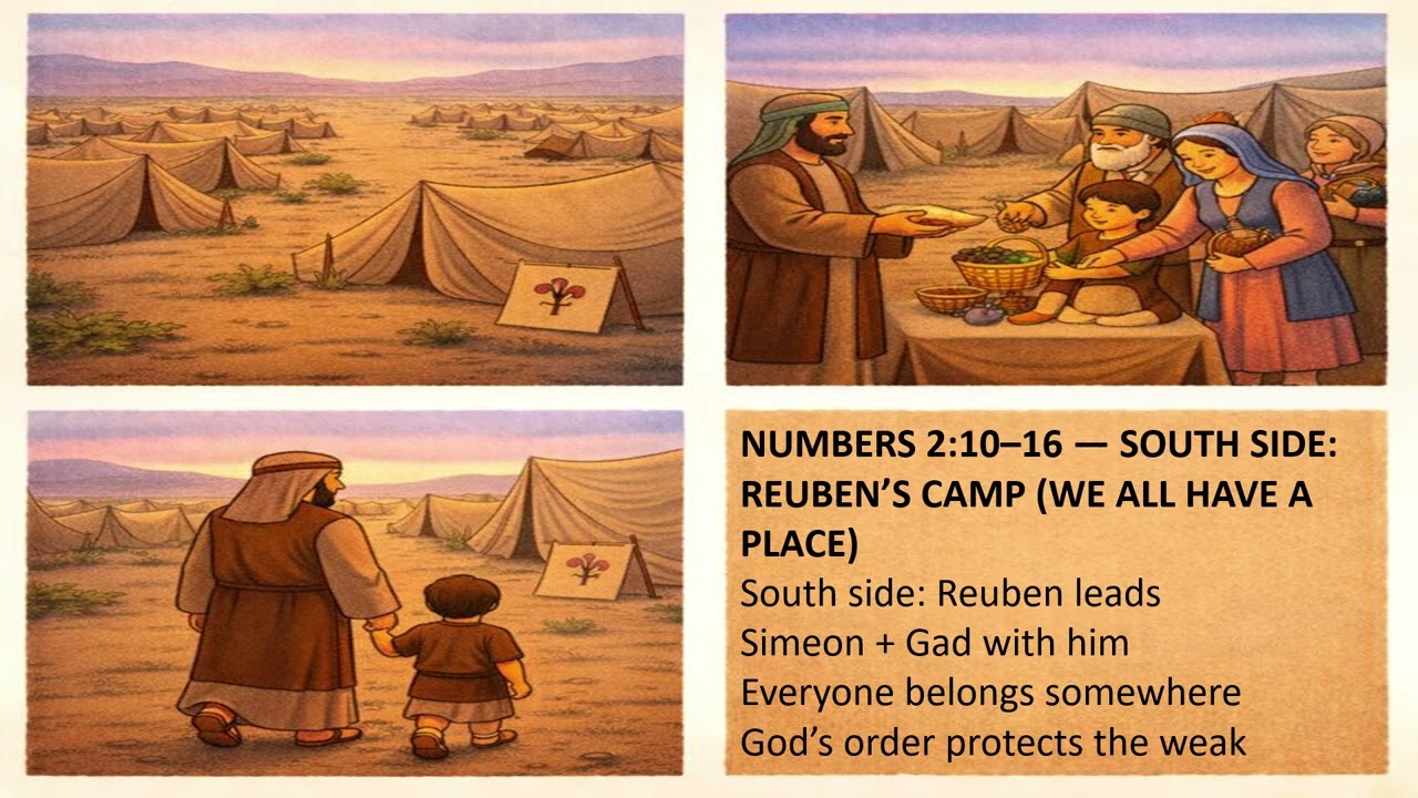 Come Study With Me | Numbers 1–3 | Christ in the Wilderness + Simple Study Notes