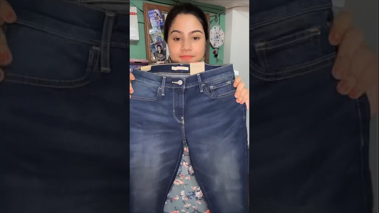Myntra Levi&rsquo;s 710 Super Skinny Mid Rise Stretchable 2 Jeans Unboxing..Big Fashion Festival🤩 #shorts