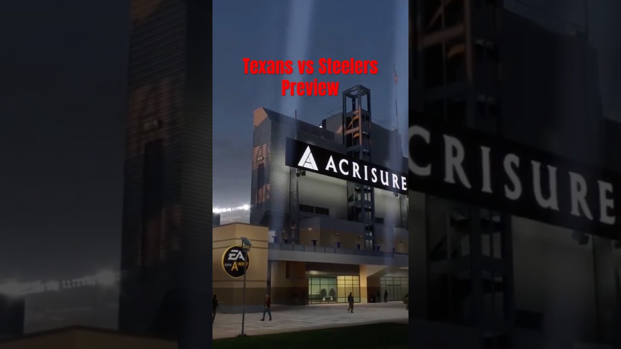 Playoff game between the Texans and Steelers Preview. See the full video on my page! 
