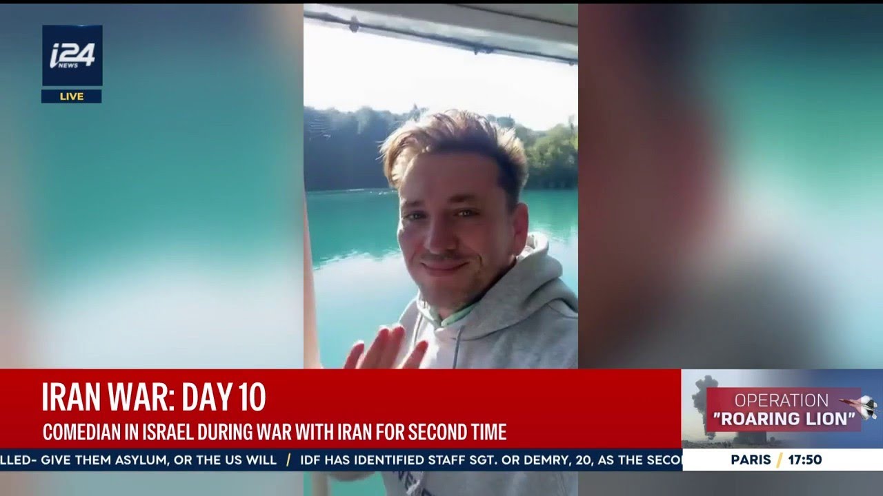 Comedian Daniel-Ryan Spaulding stuck in Israel for his second Iran war