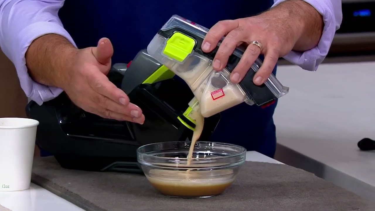 Bissell Pet Stain Eraser Cordless Portable Carpet Cleaner on QVC