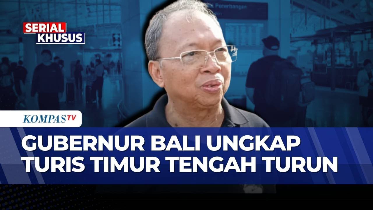 Dampak Perang, Kedatangan Wisatawan ke Bali Turun 800 Orang per Hari | KOMPAS SIANG
