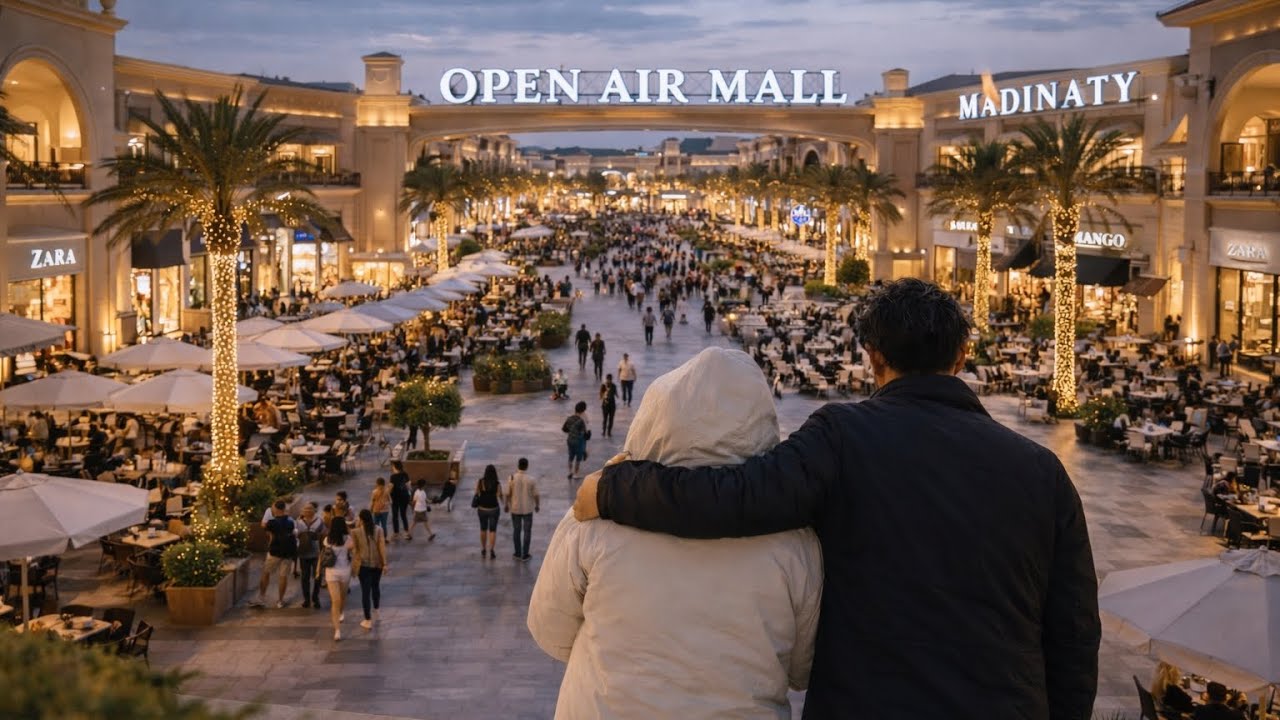مش مجرد فيديو || دا اول ظهور لي على القناة!😱 Open air mall🎢