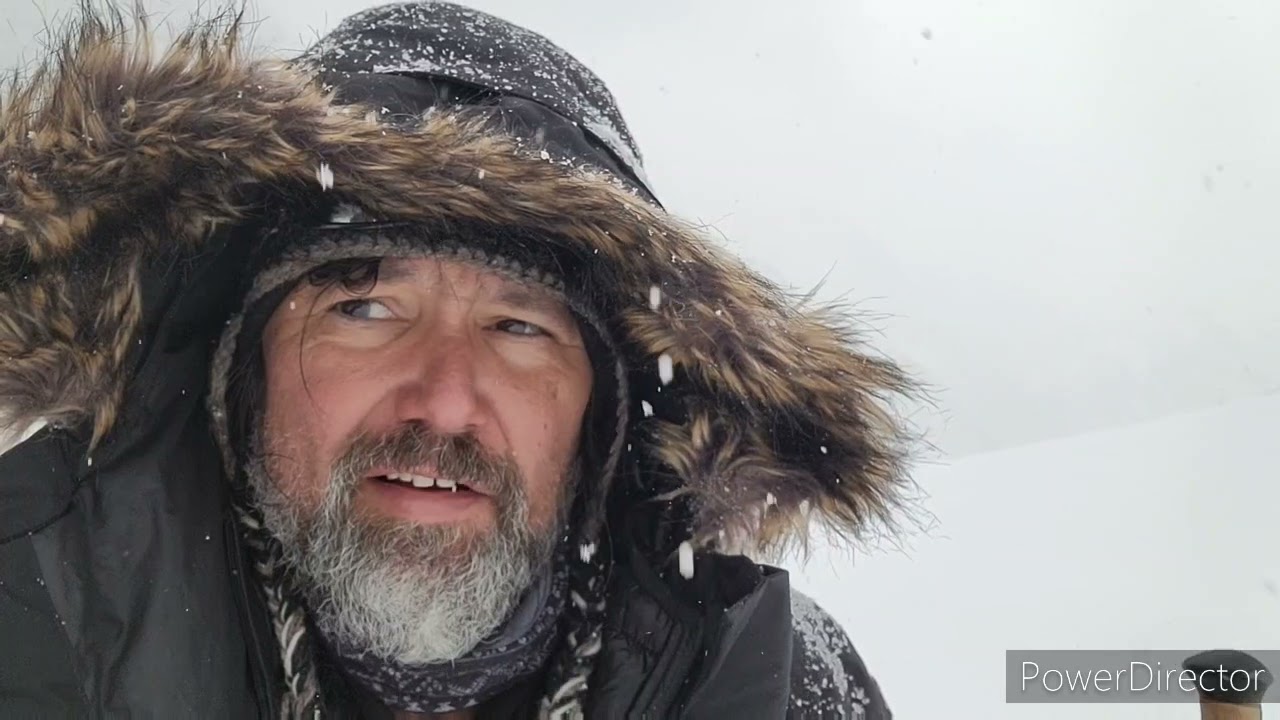 Cho La pass 17,777 ft in snowstorm