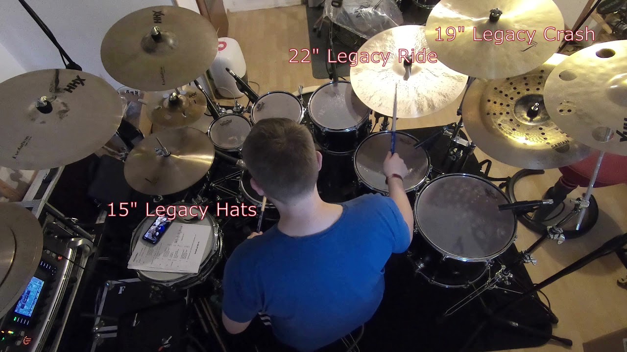Sabian HHX Legacy Pack Test - 15&ldquo; Hats - 19&ldquo; Crash - 22&ldquo; Ride - Demo