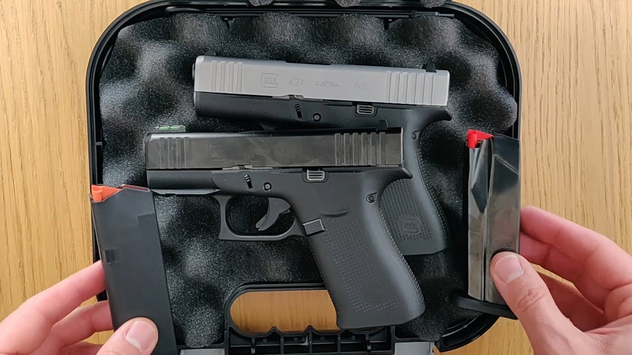 Actualización Glock 43X y Cargadores ShieldArms