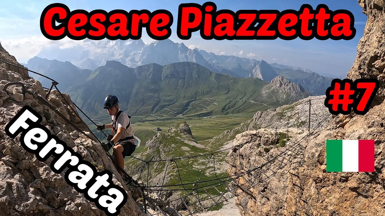 Via Ferrata Cesare Piazzetta A Vrchol Piz Boè - Dolomity | #7