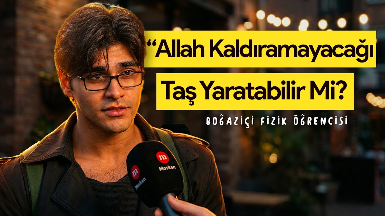 'Tanrı Enerji de Olabilir’ Dedi… 1 Cümleyle Dağıldı - Sokak Röportajı Bitmeyince Podcast Çektik